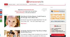 Desktop Screenshot of homeownerslife.com